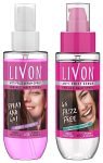Livon Serum for Women for All Hair Types,For Frizz-free, Smooth & Glossy Hair, 50 ml and Livon Shake & Spray Serum for Women,For Frizz-free, Glossy Hair on-the-go,With Argan Oil & Vitamin B, 50 ml