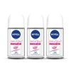 Nivea Deodorant Roll On, Whitening Smooth Skin For Women, 50ml (Pack Of 3)