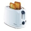 Bajaj Atx 4 750-Watt 2-Slice Pop-Up Toaster | Dust Cover & Slide Out Crumb Tray | 6-Level Browning Controls | Mid-Cycle Cancel Feature | 2-Yr Warranty By Bajaj | White Electric Toaster