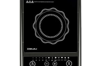 Bajaj Splendid 140Ts 1400W Induction Cooktop With Tact Switch (Black/Silver)