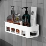 Perpetual Bathroom Organiser, Self Adhesive Bathroom Shelf for Wall, Washroom Organizer, Bathroom Rack Stand Without Drilling (1 Pcs)