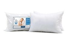 Status Ultra Soft Fiber Filled Fibre Premium Pillow For Home & Hotel Use (16X24, Fiber; White, Pack Of 2)