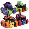 Supreme Deals Plastic Monster Truck, Set Of 4, Multicolour