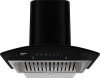 Crompton Chd-Isc60Bfe-Ec Auto Clean Curved Glass 60 Cm| Free Installation| Intelli Auto Clean| Low Noise Wall Mounted Chimney(Black 1417 Cmh)