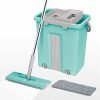 Spotzero By Milton Sterling Flat Mop with Bucket | Cleaning Mop | Dry Compartments | Sturdy Basket