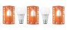 Halonix B22D 10-Watt Led ASTRON Plus (Pack of 3, White, Round)