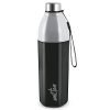 Milton Kool Hexone 1200 Insulated Water Bottle, 1.12 litres, Black | Leak Proof | Easy Grip | BPA Free | Easy to Carry | Odourless