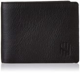 Nelle Harper Men’s Leather Bifold Wallet, Black, (NHMLWV008)