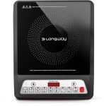 Longway Elite Plus Ic 2000 W Induction Cooktop(Black, Push Button)