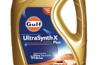Gulf Ultrasynth X Plus 10W-40 [ 3 L ] Fully Synthetic Api Sn+ Bs6 Ready Car Engine Oil For Ultra Smooth Drive