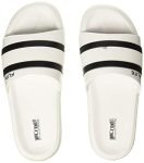 FLITE Men’s White Black Sliders-6 (FL0370G)