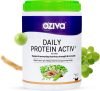 Oziva Daily Protein Activ For Men With Clean Whey Protein, Multivitamins & Probiotics Whey Protein(300 G, Chocolate)