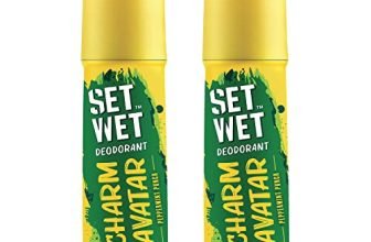 Set Wet Deodorant For Men Charm Avatar Peppermint Punch, 150Ml (Pack Of 2)