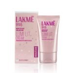 Lakme Lumi Lit Cream – Face Cream With Moisturizer + Highlighter, Enriched With Niacinamide & Hyaluronic Acid – Silver, 30G
