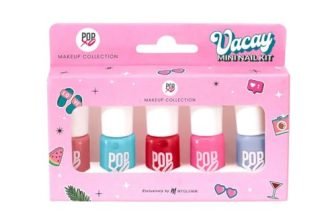 Myglamm Popxo Makeup – Mini Nail Kit – Vacay – 15Ml (Set Of 5) | Glossy Nail Polish Set | Long Lasting & High Gloss Effect | Chip Resistant Nail Paints | Cruelty-Free & Vegan