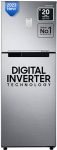 Samsung 236 L Frost Free Double Door 2 Star Refrigerator With Digital Inverter With Display(Elegant Inox, Rt28C3452S8/Hl)