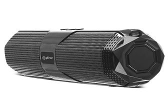 Ptron Fusion Beam 16W Bluetooth Soundbar Speaker, Up To 19Hrs Playback Time, Soundbar For Phone/Tv/Laptop/Tablets/Projectors, Bt5.0/Aux/Tf Card/Usb Drive Playback & Tws Function (Piano Black)