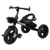 BeyBee Phoenix Safe & Secure, Durable Baby Tricycle with Seat Belt & Water Bottle| Kids (Black)