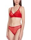 Softline Butterfly 1065 Stret LACE Bra Set B_Cup RED -80
