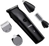 Misfit Groom 100 5-In-1 Trimmer 120 Min Runtime 5 Length Settings(Black)