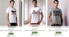 AJIO : Upto 75% Off Buda Jeans Co Clothing. T-Shirts : Shirts : Jeans : Sweatshirts : Jackets : Trousers : Trackpants & Shorts : MasterLink :