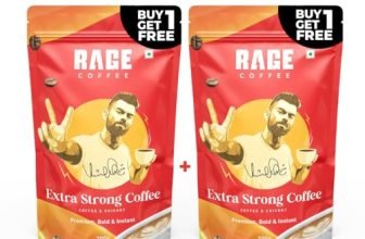 Rage Coffee Extra Strong Premium Blend Coffee Powder | Premium, Bold & Instant | Instant Coffee & Chicory- 100% Arabica Beans For Hot & Cold Coffee | Pack Of 2| 200G Each |