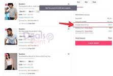 Deal : Buy 3 Clothing & Save Extra 40% + 8% Off Men : Women : Add Any 3 Products & Apply Both Codes :40% Off : NORETURNPOSSIBLE8% Off : CAMPUSTRIBENote : After Applying Coupon, You Cant Return, But You Can Still Exchange items.