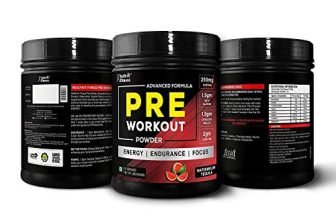 Healthvit Fitness Pre-Workout Explosive Energy 300Gm Powder (Watermelon Tequila Flavour)