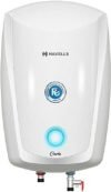 Havells Carlo 5 Litre Instant Water Heater, 3000 watt, Warranty: 5 Year on Inner Container and 2 Years Comprehensive (White) Wall mount
