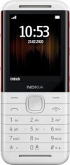 Nokia 5310 Dual Sim Keypad Phone With Mp3 Player, Wireless Fm Radio And Rear Camera With Flash | White/Red