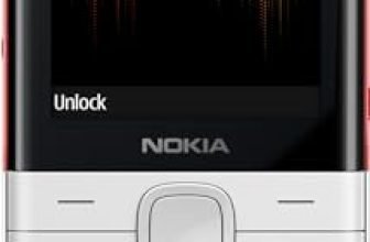 Nokia 5310 Dual Sim Keypad Phone With Mp3 Player, Wireless Fm Radio And Rear Camera With Flash | White/Red
