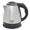 INALSA Electric Kettle 1.5 Liter with Stainless Steel Body – Kwik|Auto Shut Off & Boil Dry Protection Safety Features| Cordless Base & Cord Winder|Hot Water Kettle |Water Heater Jug