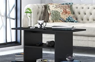 Klaxon Tetra Coffee Table – Black | Engineered Wood