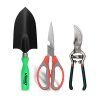 VISKO Garden Tools Set, 649 Gardening Hand Tool Kit 3 Pieces for Home Gardening