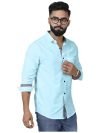 Pinkmint Mens Long Sleeve Button Down Shirt for Men Collared Casual Formal Soild Shirt