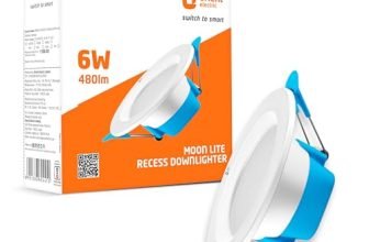 Orient Electric Moonlite 6W Led Down Light, Cool White Light, Round, Pack Of 1, Recessed Ceiling Led Light, Suited For 3 Inch Junction Box (Aluminium)