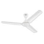 Hindware Smart Appliances Recio White 1200Mm Star Rated Energy Efficient High Air Delivery Fan For Home And Office Comes With 51 W Copper Motor And Aerodynamic Blades