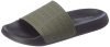 Skechers mens Side Lines 2.0-stroud OLIVE/BLK Flip Flop – 9 UK (10 US) (8790126-OLBK)