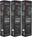 Dr Batra’S Pro+ Lightening Facial Kit Enriched With Mulberry And Echnacea Extract – 250 Gm (Pack Of 3)(3 X 0.25 Ml)