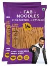 Yu Foodlabs-Fab Noodles-Low Carb&High Protein-Zero Maida&Made Using Special Grade Atta-Not Fried Healthy Wheat Noodles-No Preservatives&100% Natural-Just Boil-Ready In 5 Mins-Serves 6-300G(Pack Of 2)