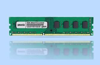 Geonix Desktop Ram, 4 Gb Ddr3, Frequency-1333 Mhz, (8X2) Ic, 240 Pin, 5 Years Warranty