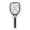 Odomos Attack Anti – Mosquito Rechargeable Racquet with 400mAH Battery || 6 Month Warranty (Black)