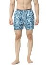 Jack & Jones Men’s Cotton Blend Modern Solid Boxer Shorts (Pack of 1) (239208501-Blue_Bright White_XXL)