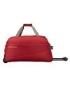 Aristocrat Polyester 52 Cms Wheel Travel Duffle Bag (Red), 30 Centimeters