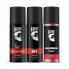 Beardo Godfather Perfume Deo Spray 150ml, Mafia Perfume Body Spray 120ml, Maverick Perfume Deo Spray 150ml
