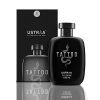 Ustraa Tattoo Cologne – 100ml – Perfume for Men | with a mix of spicy, woody and citrusy notes | Ideal for night occasions | Long-lasting fragrance with no gas