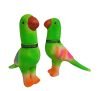SIZZLER Toys Presents Pair of Beautifull Squeezy Parrot with chou chou Sound for Toddler Kids Also Used in Decoration of Home. / Non- Toxic / ( Pack of 2 ) ,Best Return Gift