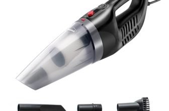 Woscher 909J Handheld Vacuum Cleaner | 800 Watts | 17Kpa Suction Power | Handheld Vacuum Cleaner, For Multi Purpose, Home & Car Cleaning |1 Ltr Capacity | 2 Year Warranty