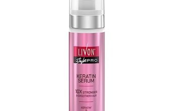 Livon Style Pro Keratin Hair Serum For Women | 10X Stronger & Smoother Hair| With Keratin & Biotin| All Hair Types| 100 Ml