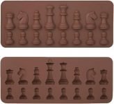 KARP Multi Chocolate Bar Mould/Chocolate Making and Shaping Mould/Love Mould Waffle Shape Chocolate Mould for Jelly, Candy, Fondant (Chess Shape Chocolate Mold)